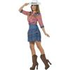 Smiffys Womens/Ladies Rodeo Doll Costume Set