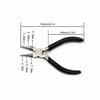 6 In 1 Carbon Steel Round Nose Pliers Hand Tools for Wire Wrapping / Jewelry Making / Loop Making Bail Making Pliers