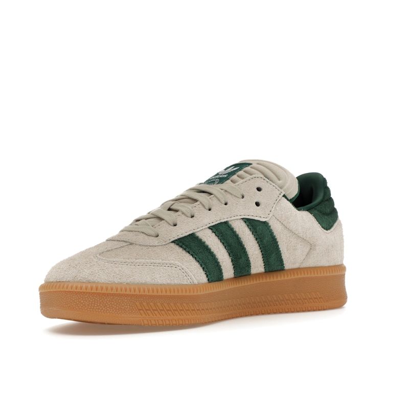 Adidas Samba XLG Putty Grey Collegiate Green Unisex Sneakers Gum JI3197
