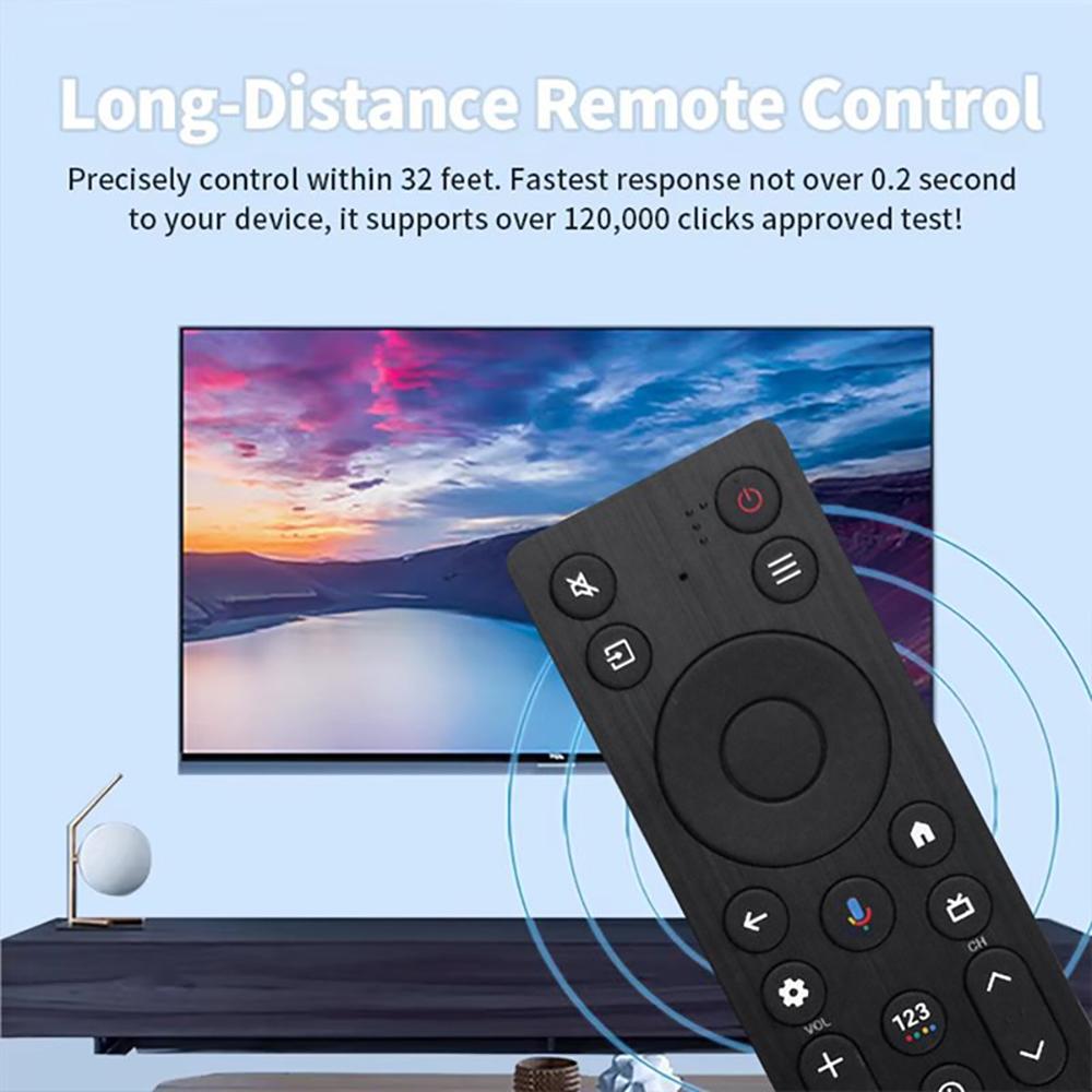 RC813A FMB4 For TCL TV Remote Control with Voice Control 10m Range Television Controller Replacement