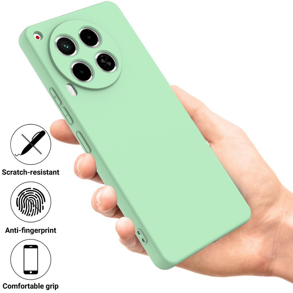 For TECNO Camon 30 5G Case Liquid Silicone Anti-Scratch Lining Soft Phone Cover