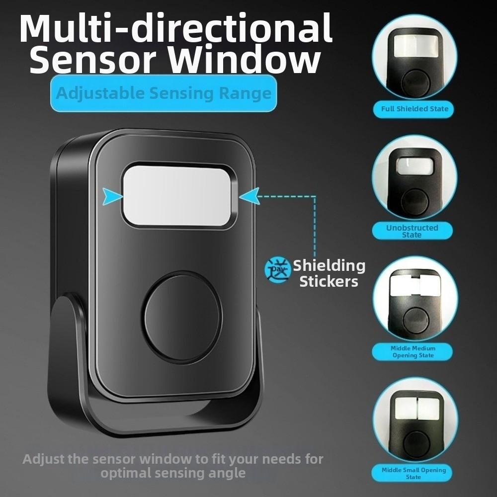 PIR Motion Detector Door Greeter Sensor Alarm Infrared Sensor Door Bell Chime Security System