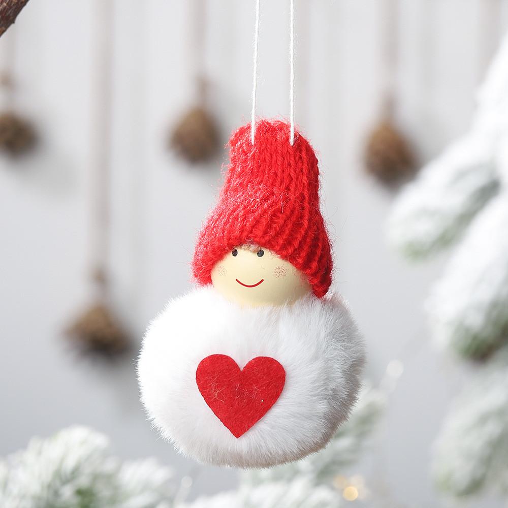 Charming Mini Snowman Plush Doll Ornament Perfect For Christmas Tree Decor