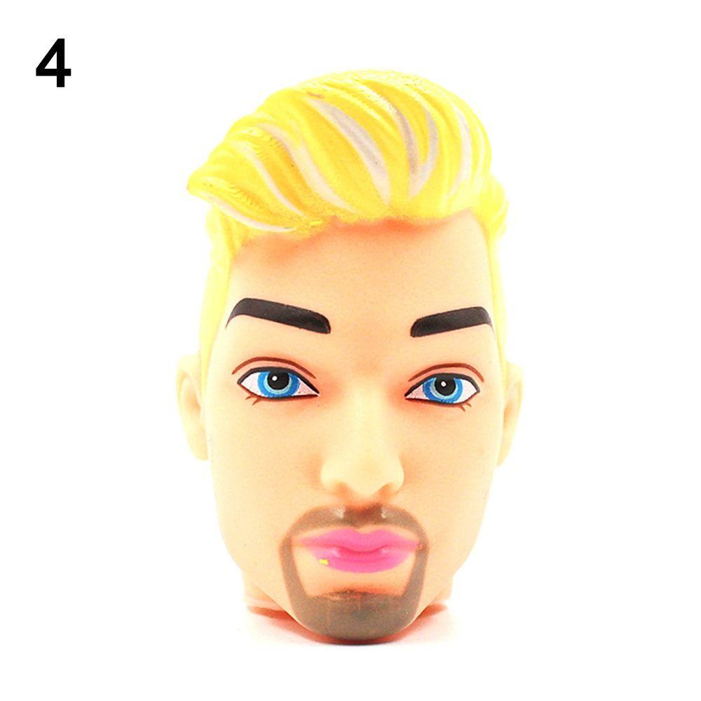 Europe Ancient Doll 1/6BJD Doll Head 6 Styles Black Hair New 32cm Male Doll DIY Doll Head