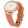 Watch Analog Silicone Band Nickel Free Orange NF Melvi [Fieldwork] Women's YM090-4