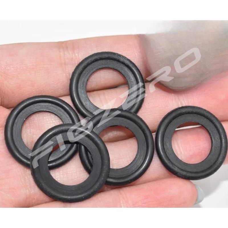 Rubber Ring Oil Drain Screws Oil Pan Screw Gasket New Black Automobile Part 5pc for Ford Focus