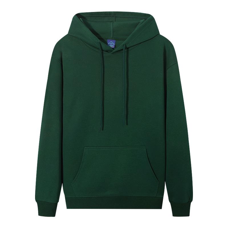 2025 Europe Cross TK Plus Unisex Velvet Cotton Hoodie - Versatile Autumn, Large Letter Print