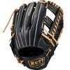 ZETT Soft Steer Baseball B Size BRGB35520F Glove, All-Around, Black/Pastel (1932), 4,