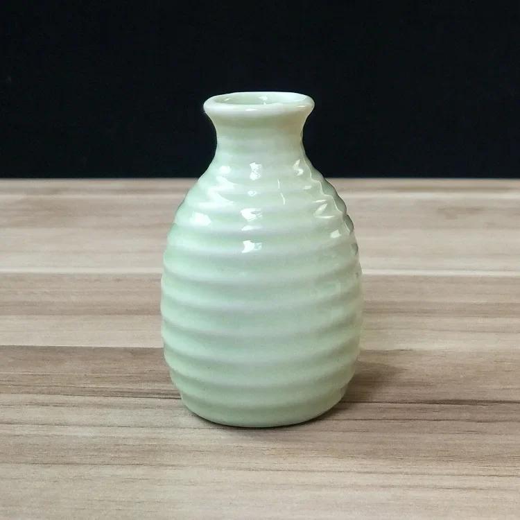 1 шт., мини-керамическая ваза ярких цветов, настольный цветочный горшок, домашняя ароматерапия, цветочная композиция, ваза, гидропоника, украшения для дома, ремесла