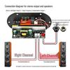 Высокомощная стерео Bluetooth усилитель плата с двумя каналами для автомобильного и домашнего аудио