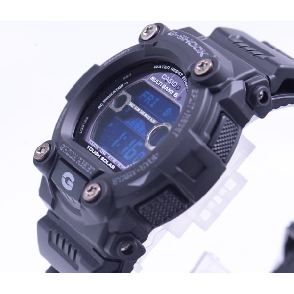 Casio Мужские часы G-SHOCK GW-7900B-1JF [MULTIBAND6] круглые, черные, из смолы, цифровые