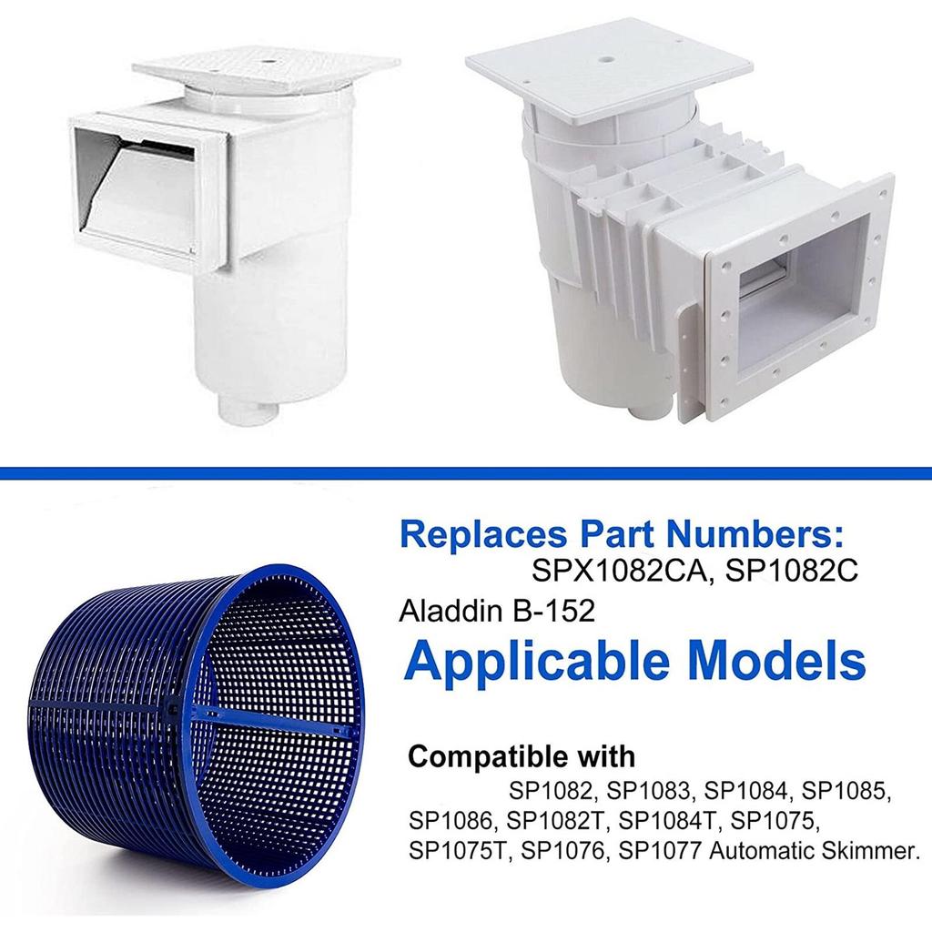 Корзина скиммера для Hayward SPX1082CA и Aladdin B-152 SP1082 SP1083 SP1084 1085 1086 SP1075 1076 1077 Инструменты для чистки бассейна