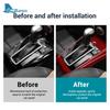 Наклейка из настоящего мягкого углеродного волокна для Vauxhall Opel Astra H MK5 2004 2005 2006 2007 2008 2009 2010 LHD RHD Панель переключения передач автомобиля