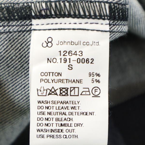 unused Johnbull Check Pattern Denim Jacket S Tailored denim jacket Men's Used