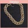 Metal Necklace Geometric Style Chain With Elegant Design For Women
