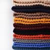 HK12 Unisex Couples Cold Version Color Custom Private Label logo Personalised Brand Winter Knit Beanie Hats Bennie