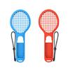 2Pcs Tennis Rackets Mario For Switch Handle Controller Holder Red