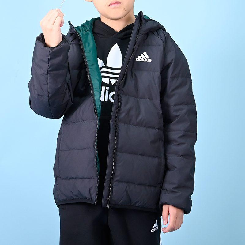 adidas Детские пуховые куртки с капюшоном, средней жесткости, H45034