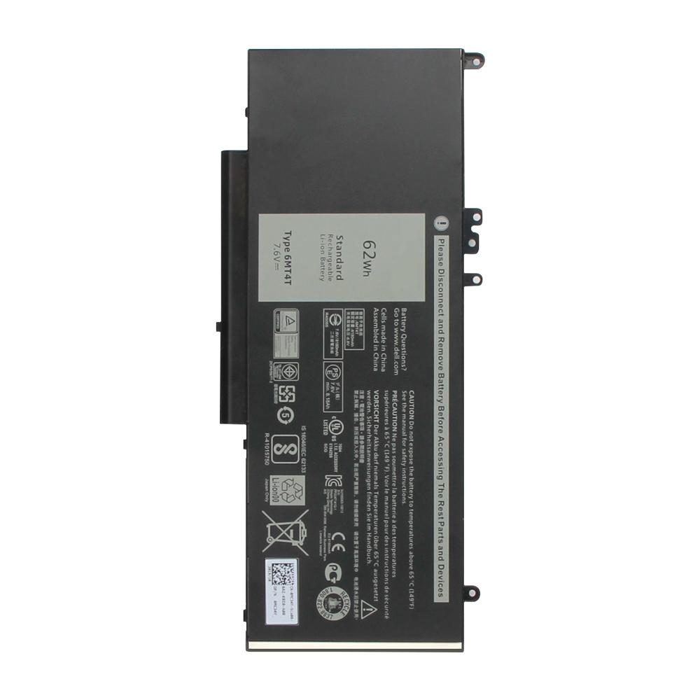 Сменный аккумулятор 6MT4T для DELL Latitude E5270 E5470 M3510 E5570 62Wh