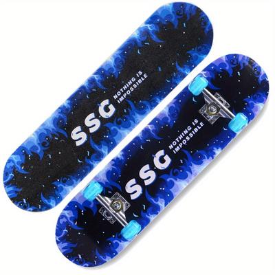 Скейтборд, профессиональный высококачественный скейтборд Longboard, четырехколесный кленовый бесшумный скейтборд для детей, взрослых, начинающих, подростков