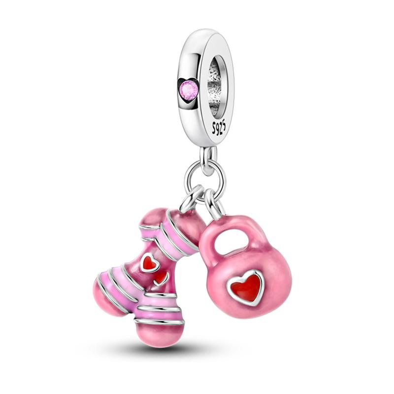 Медь Волейбол Бейсбол Бадминтон Гольф Спорт 3мм Шармы Бусины Подвески Вечеринка по случаю дня рождения Изысканные DIY Ювелирные изделия Подарки