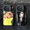 Чехол для телефона Ju Jingyi Y- Kiku для iPhone 17,16,15,14,13,12,Pro MAX Черный Матовый Ударопрочный Чехол
