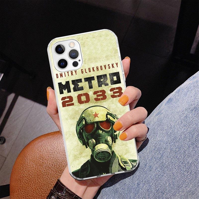Чехол для телефона Metro 2033 для Iphone 17 Air 16 16E 11 12 13 Mini 14 Plus 15 Pro Max 7 8 + SE 2020 Чехол для телефона Coque