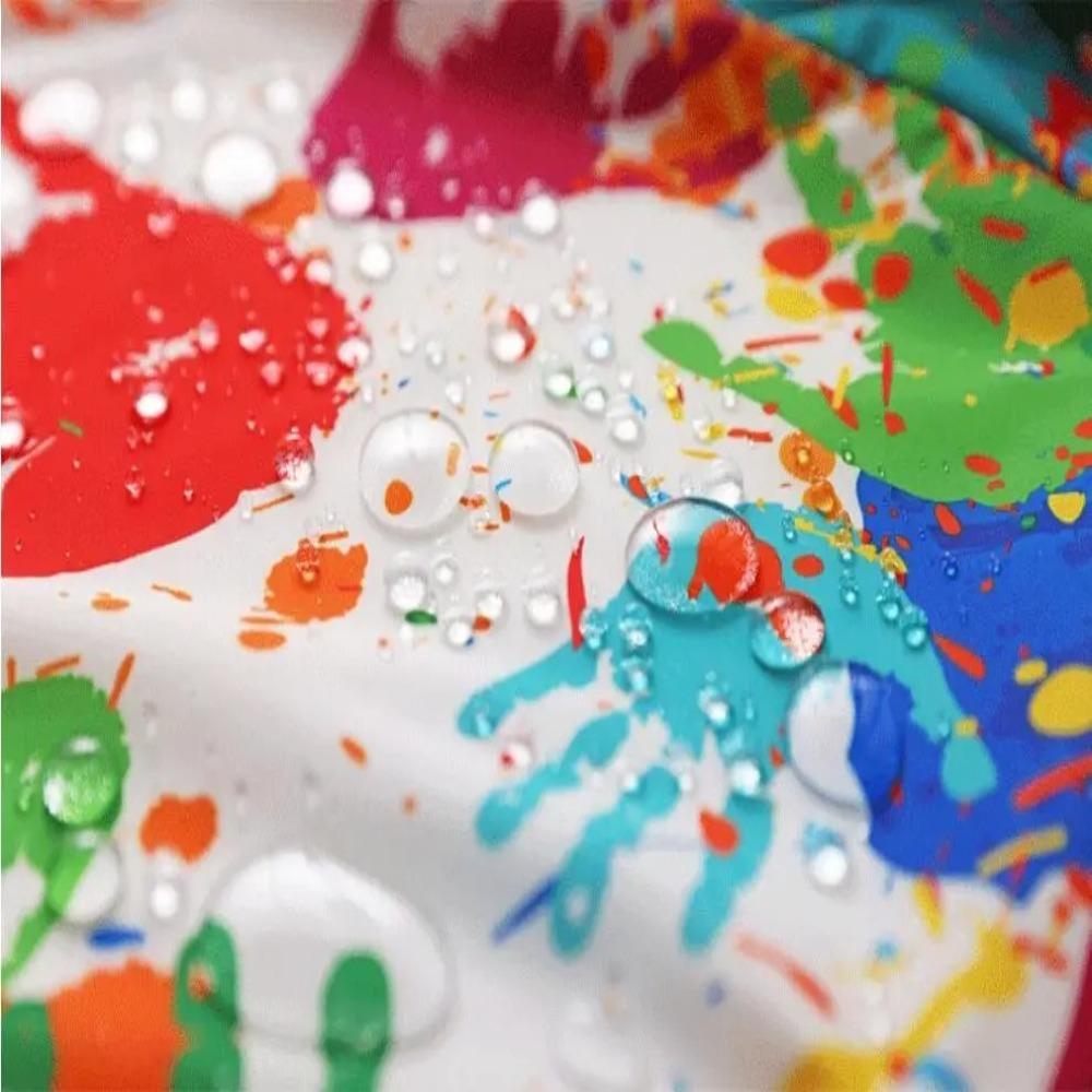 Long Sleeved Kids Painting Apron Polyester Baking Bibs New Cooking Apron