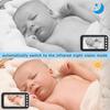 4.3'' LCD AMB100 Wireless 720P Color Smart Baby Monitor with Camera Surveillance Nanny Cam Security Electronic Babyphone Cry Babies FeedingAA