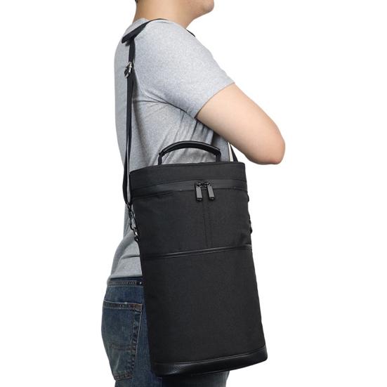 Сумка-тоут для переноски вина на 2 бутылки, герметичная, изолированная, портативная