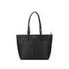 Michael Kors Mk Jet Set Модная Повседневная Однотонная Сумка-тоут с Логотипом Женская тоут Черный 35F3GTVT8B-BLACK