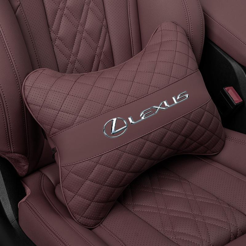 Автомобильная подушка для подголовника, поясничная подушка для спины, подушка для шеи, аксессуары для Lexus F SPORT ES RX NX LS UX LM LX GX LC RZ IS CT GS RC HS SC TX LB