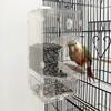 Anti Splashing with Perch Leak Proof Feeder Bowls Bird Feeders Bird Cage Accessories Food Container