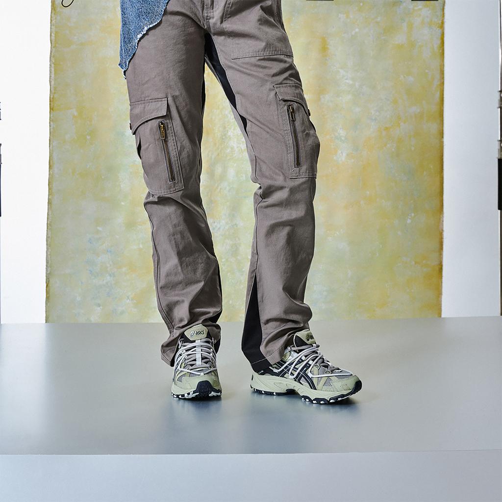 Asics Кроссовки унисекс Gel Kahana TR V2 Светло-зеленые Pure-Grey 1203A259-300