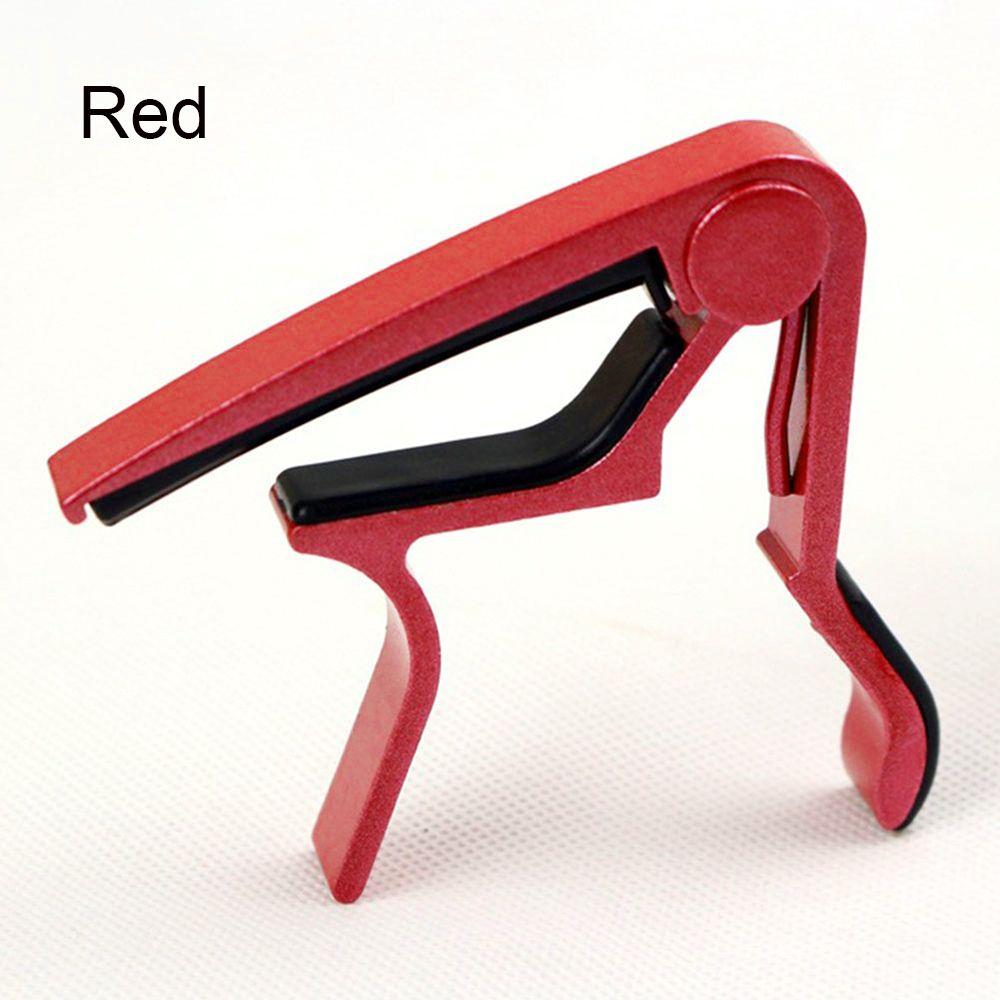 Portable Replacement Spring Trigger Fast Release Guitar Capo Aluminium Alloy Key Clamp Quick Change