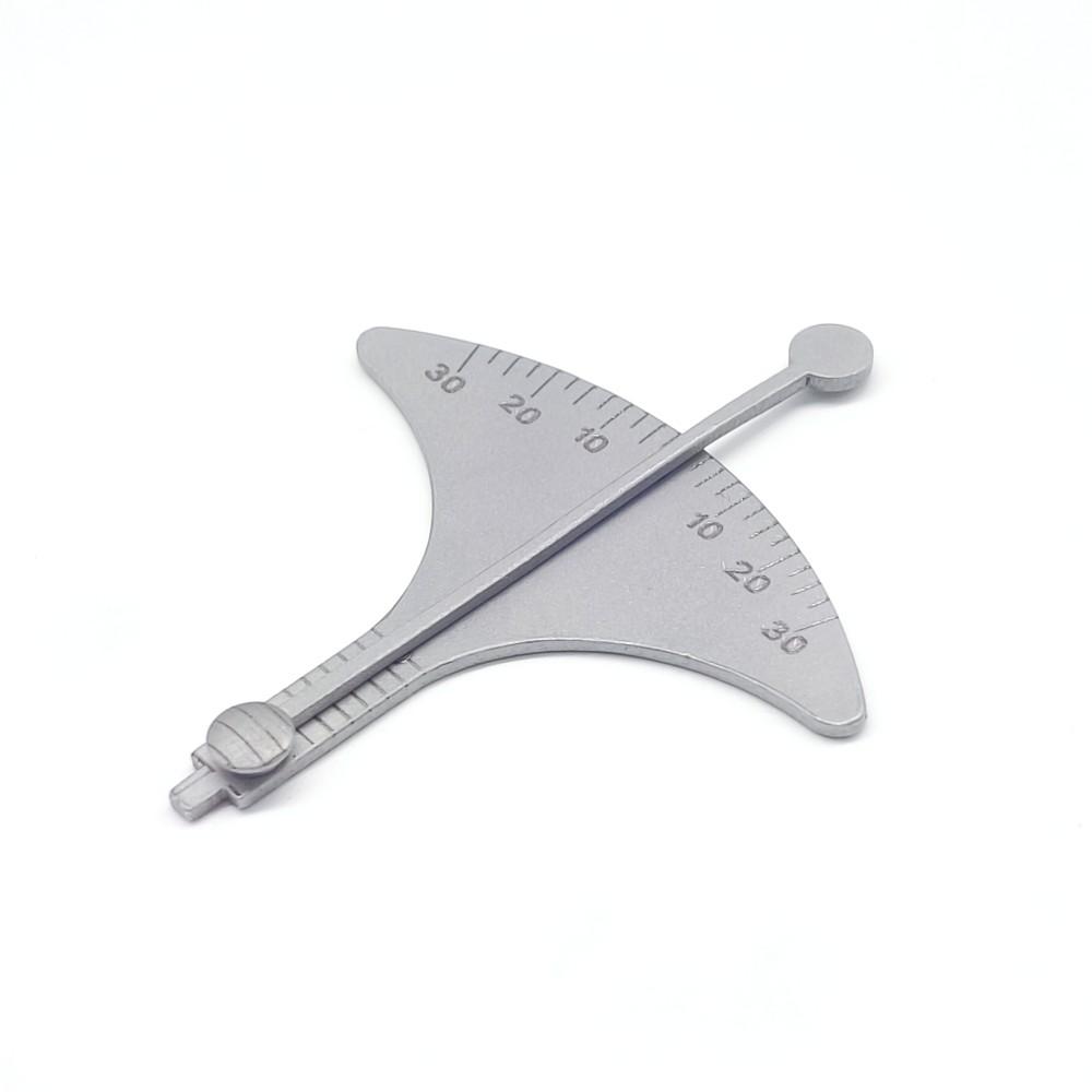 Набор инструментов для измерения высоты манжеты и аугуляции зубного имплантата. Стоматологическая измерительная линейка для измерения высоты разреза и угла наклона. Штангенциркуль.