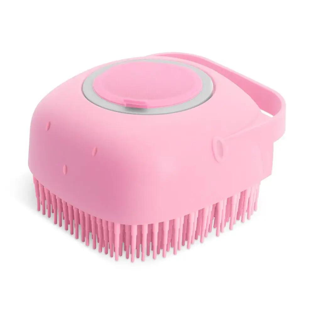Pet Bathing Brush Soft Cat Massage Comb Remove Floating Hairs Dog Shampoo Brush Pet Washing Supplies