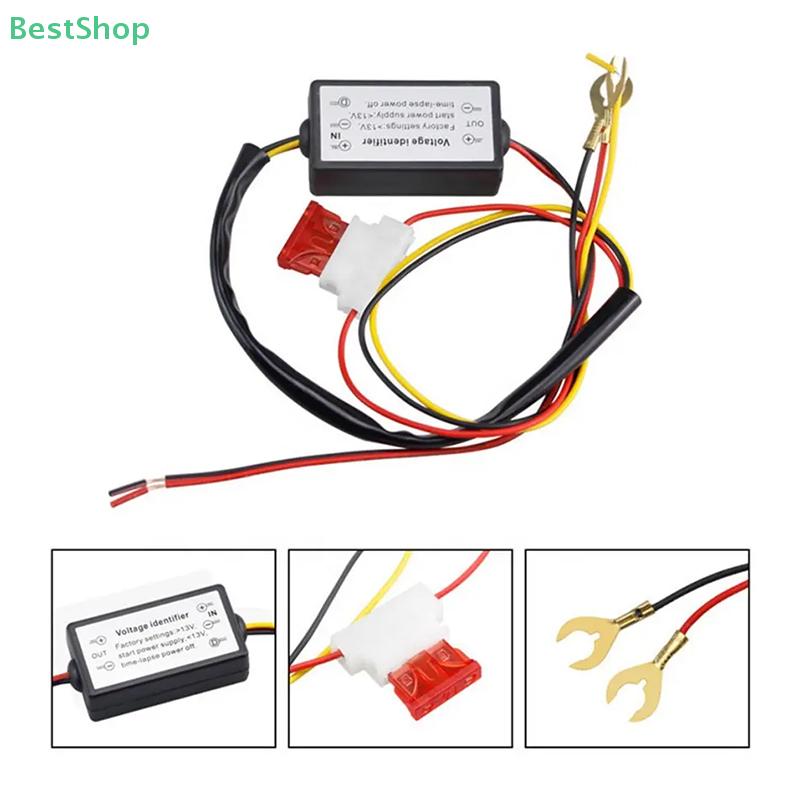 DRL Controller Auto Car LED Daytime Running Light Relay Harness Dimmer On/Off Fog Light Controller Delay Light Delay Line