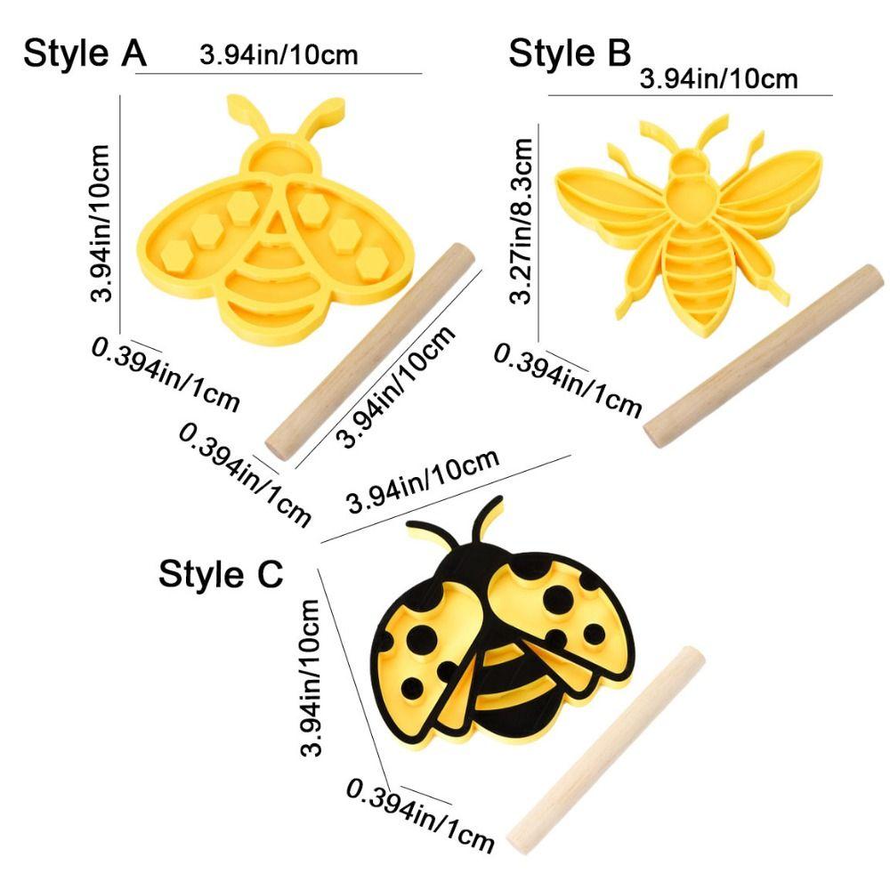 Plastic Insect Waterer Decorative Bees Water Feeder Creative Insect Water Station Yard Decor