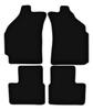БАЗОВЫЕ черные велюровые коврики для: Хэтчбек Chevrolet Spark II M200 (2005-2009)
