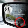 1/2PCS Rear View Mirror 360 Degree Adjustable Car Blind Spot Glass Mirror Side Wide Angle Auto Rearview Back Mirror Car