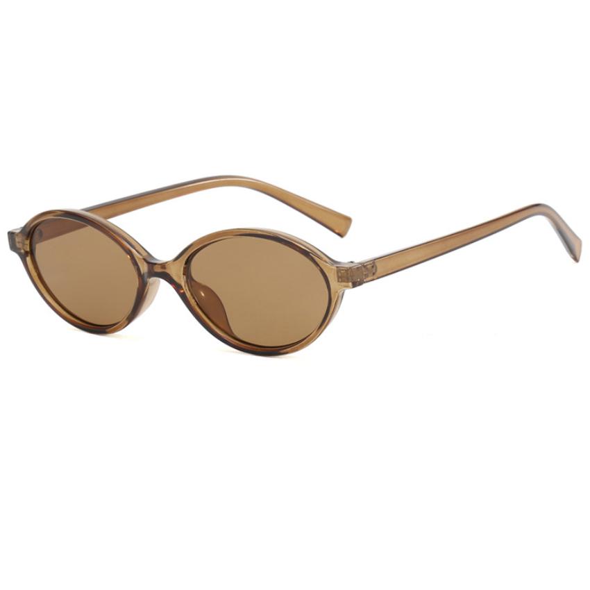 Vintage Oval Sunglasses Women Fashion Sun Glasses for Female Sexy Ladies Small Frame Round Eyewear