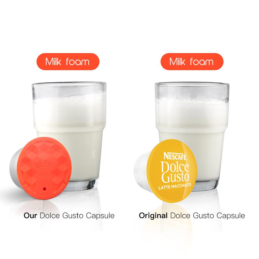 Многоразовые капсулы для кофе и молочной пены для Nescafe Dolce Gusto, многоразовый кофейный фильтр, аппарат для приготовления латте