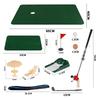 Golf Training Aids Golf Gifts Office Home Indoor Golf Putting Mat Golf Game Set