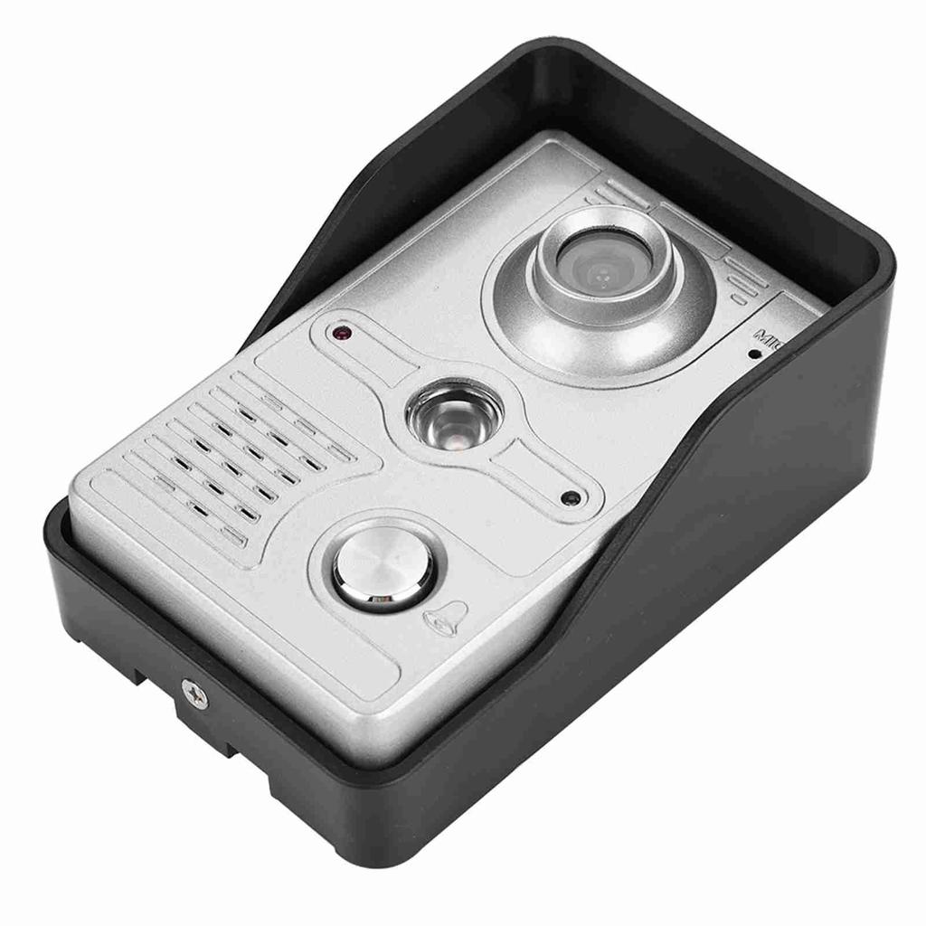 7-дюймовый цветной видеодомофон с видеокамерой и водонепроницаемым дверным звонком