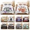 3D Skull Printing Duvet Cover Set Cartoon Bedding Set Cover Skull Quilt Cover King Size Queen Size Bedding Suit