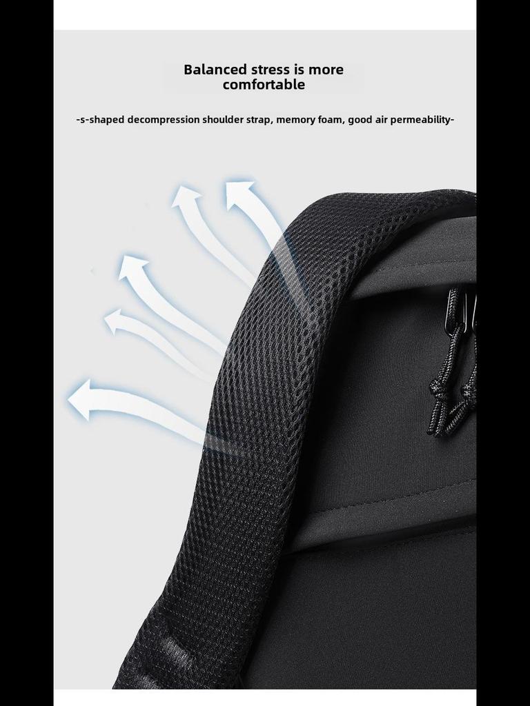 Модный рюкзак большой вместимости для студентов: Простой дизайн для средней школы, старшей школы и колледжа.