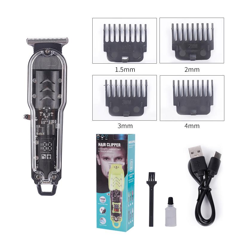 Электрическая машинка для стрижки волос T9 Cross-Border для лысых и жирных голов с бритвой Carving