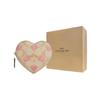 COACH Heart PVC Wallet Women's Light Khaki (Unisex) Wallets CP480 IMOTV
