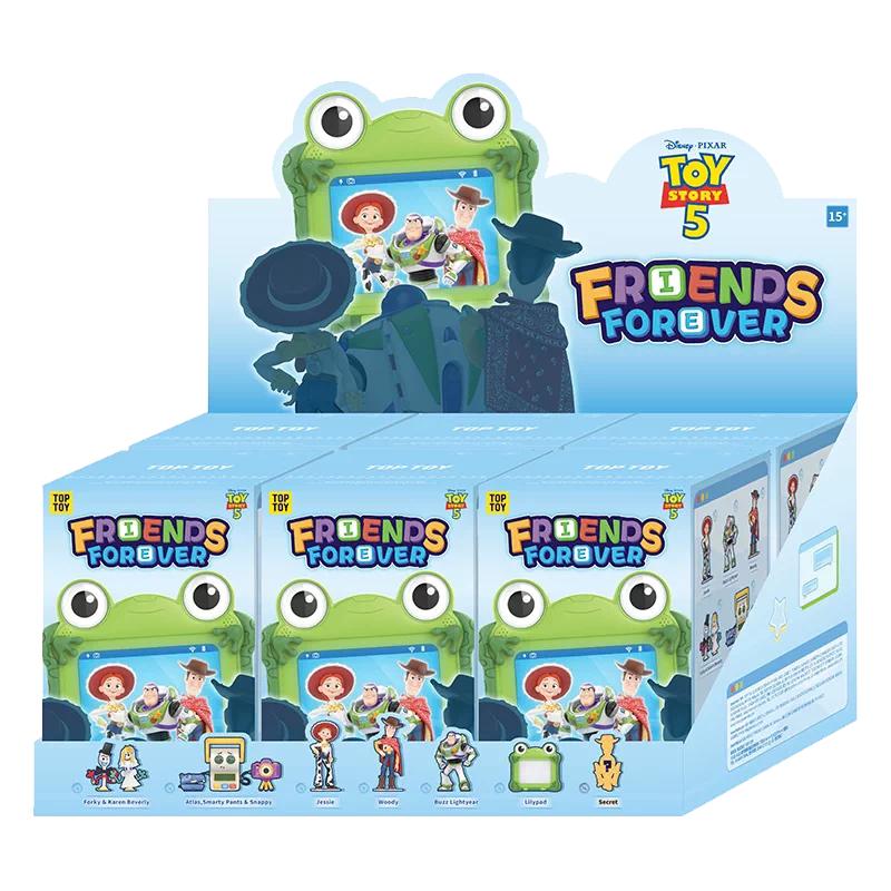 Toptoy X История игрушек 5 Базз Лайтер Вращающаяся талия Фигурка из слепой коробки Настольный декор Подарок на день рождения Для фанатов